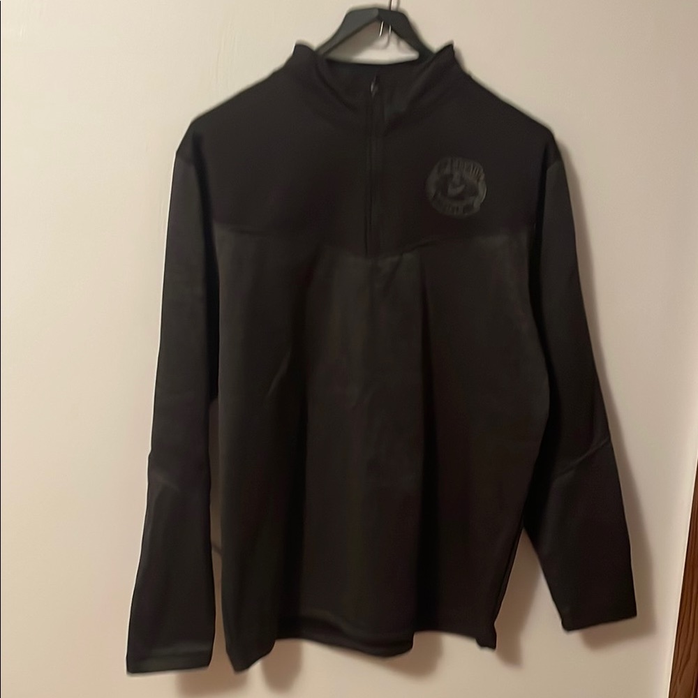 Colosseum Black Lightweight Jacket Lambeau Logo